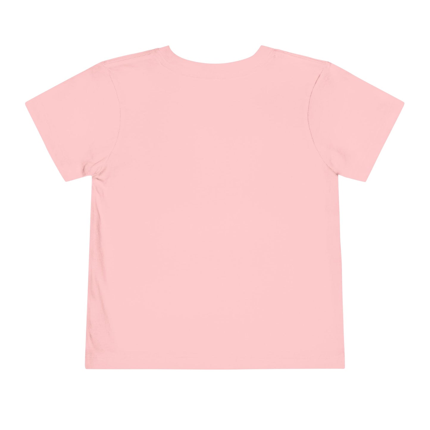 Toddler Tee — Pink Floral Bunny "Happy Easter"