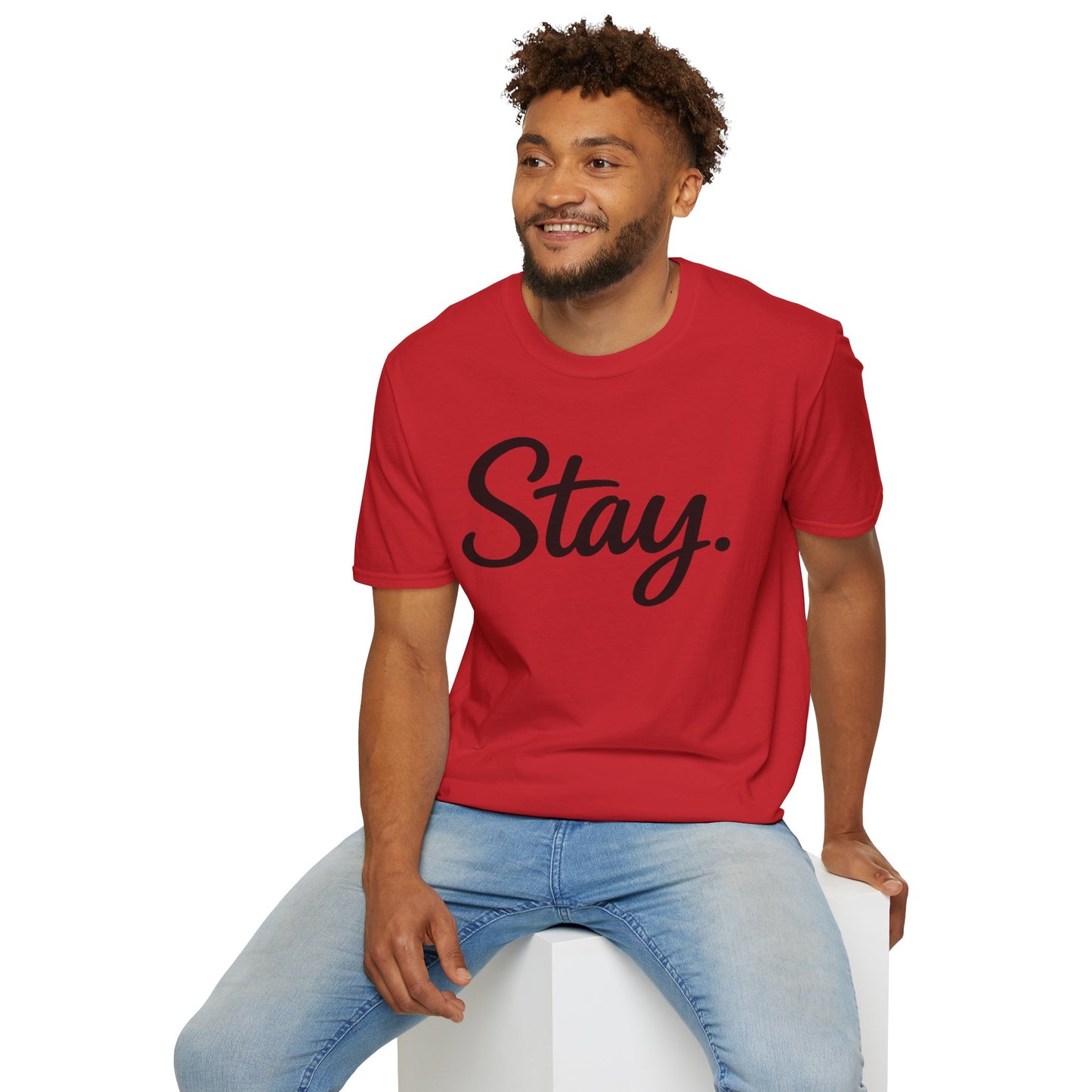 Stay. T-Shirt — 988 Suicide & Crisis Lifeline Awareness Tee