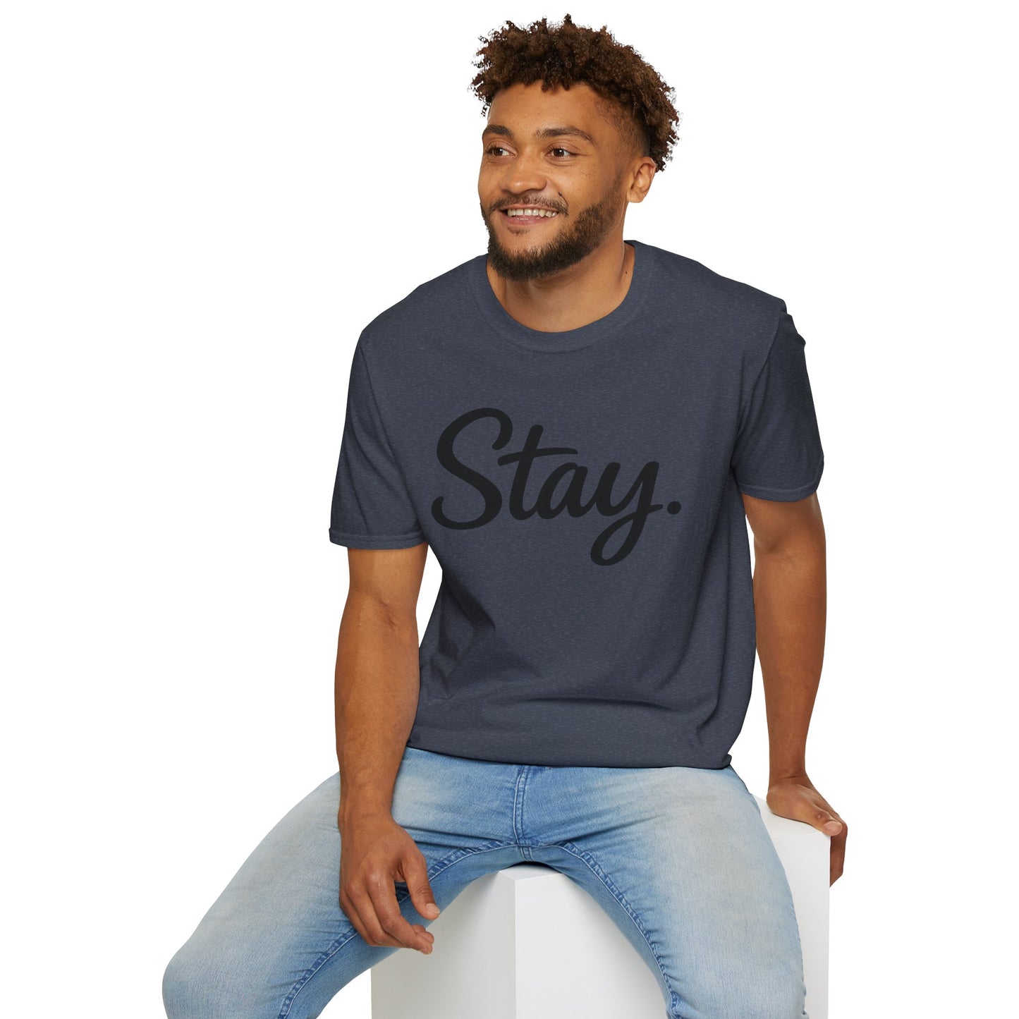 Stay. T-Shirt — 988 Suicide & Crisis Lifeline Awareness Tee