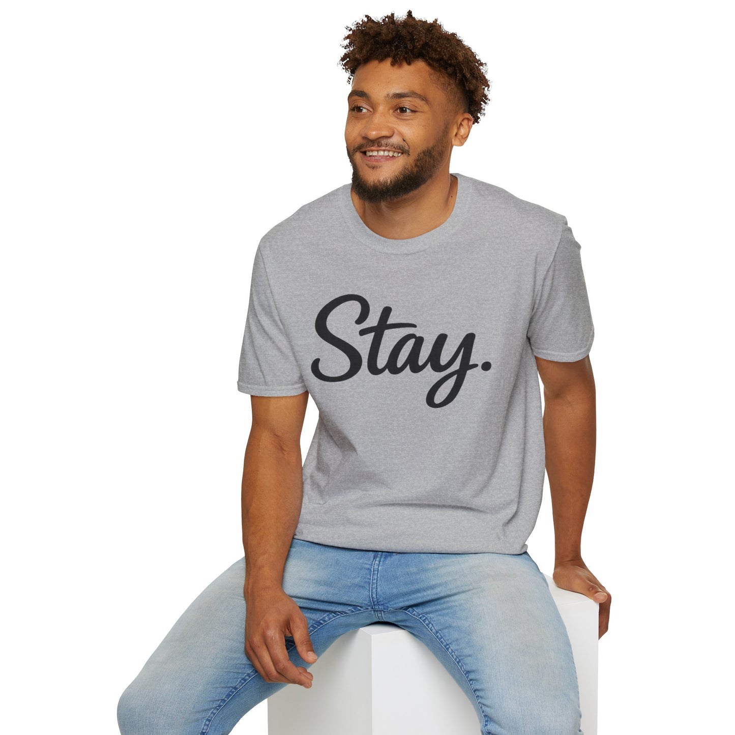 Stay. T-Shirt — 988 Suicide & Crisis Lifeline Awareness Tee