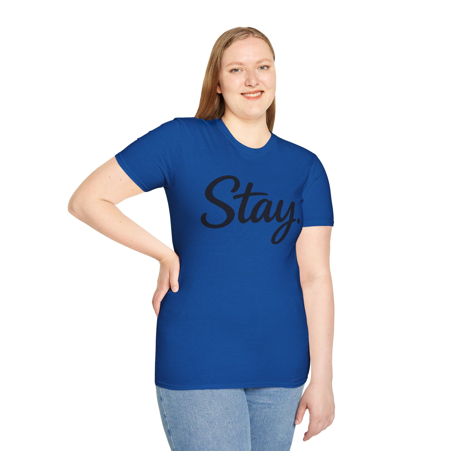 Stay. T-Shirt — 988 Suicide & Crisis Lifeline Awareness Tee