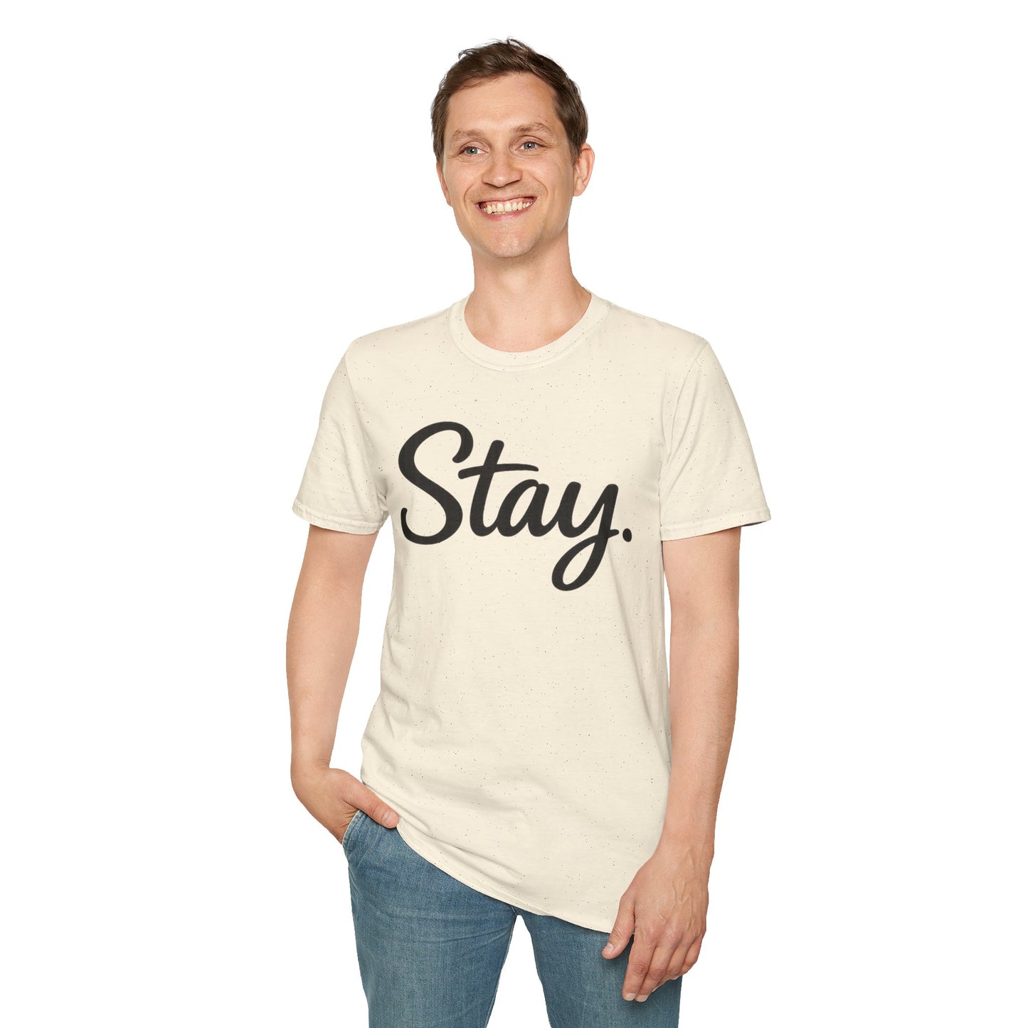 Stay. T-Shirt — 988 Suicide & Crisis Lifeline Awareness Tee