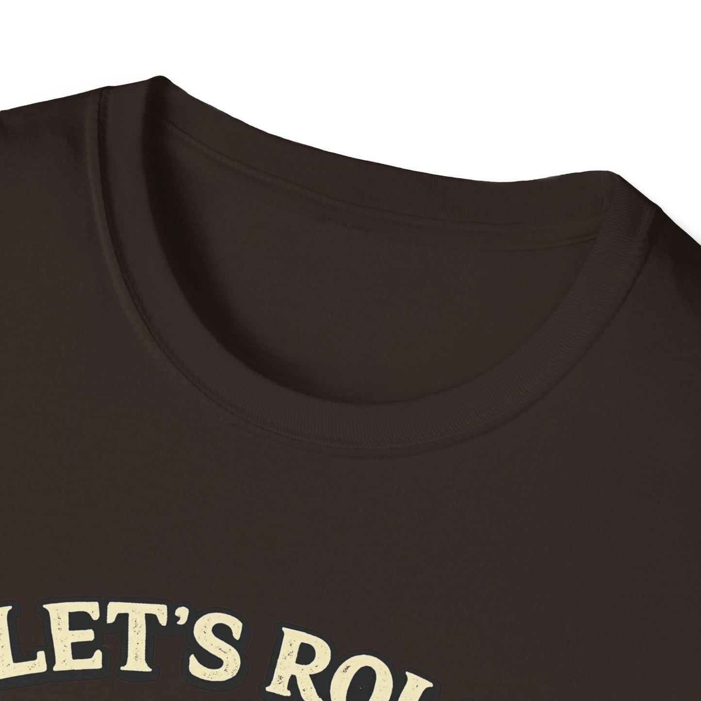 Unisex Raccoon "Let's Roll Butthole" Softstyle T-Shirt