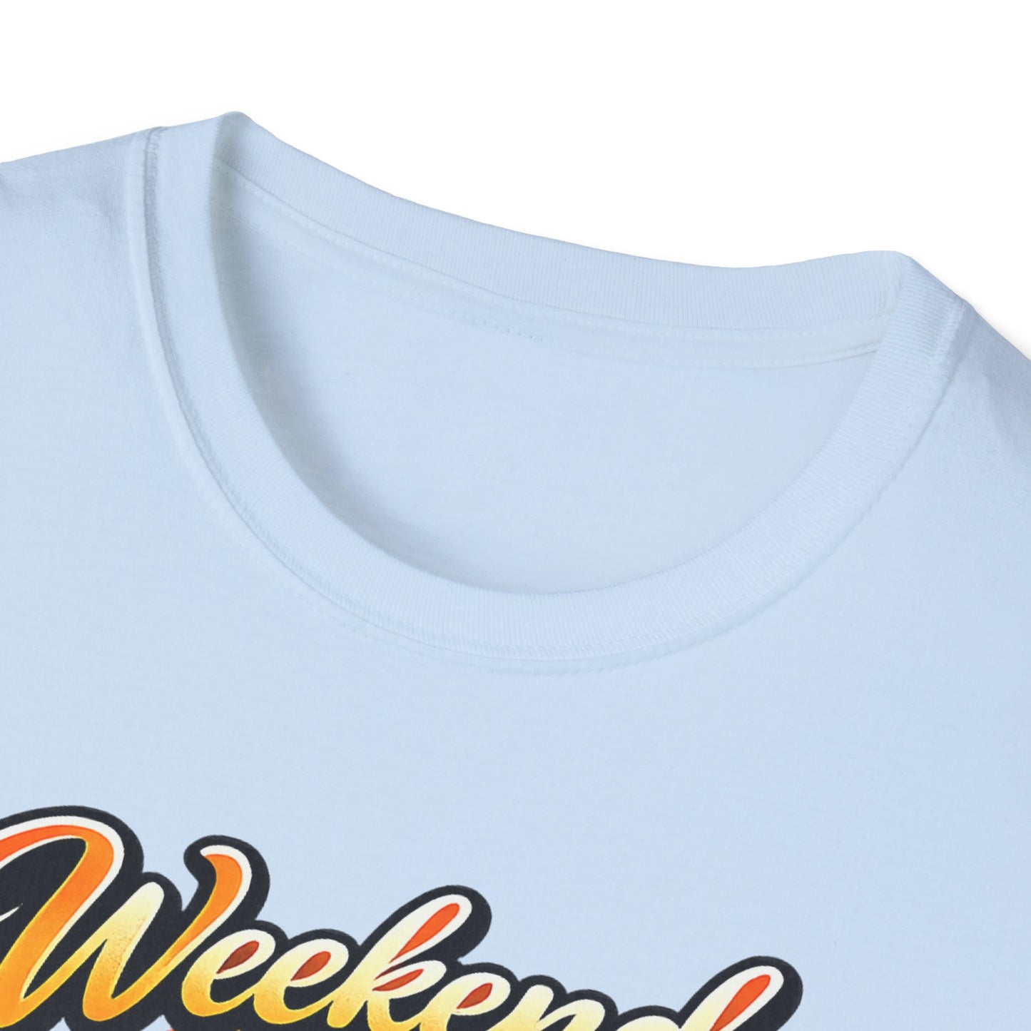 Weekend Hooker Fishing T-Shirt — Bass Sunset Angler Tee