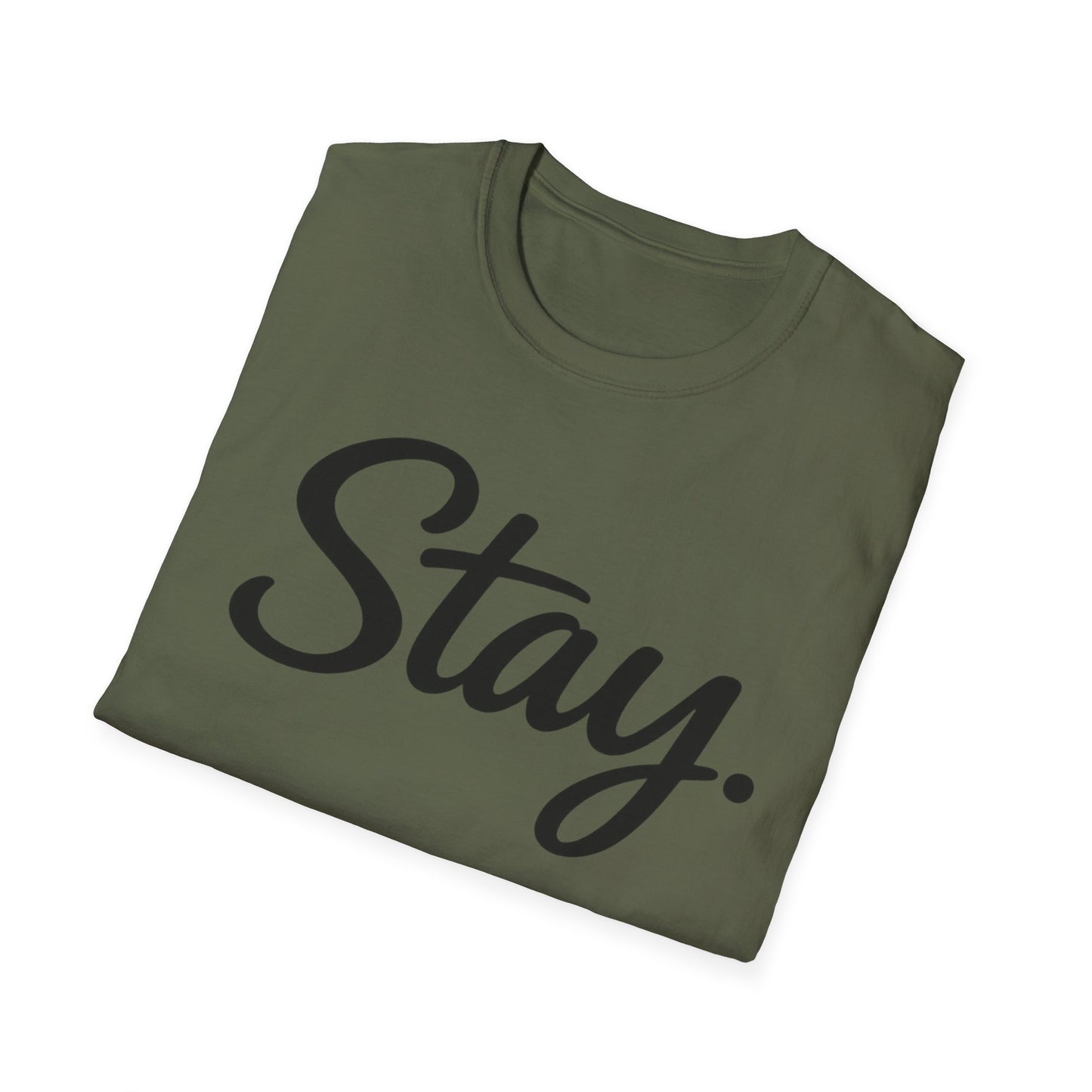 Stay. T-Shirt — 988 Suicide & Crisis Lifeline Awareness Tee