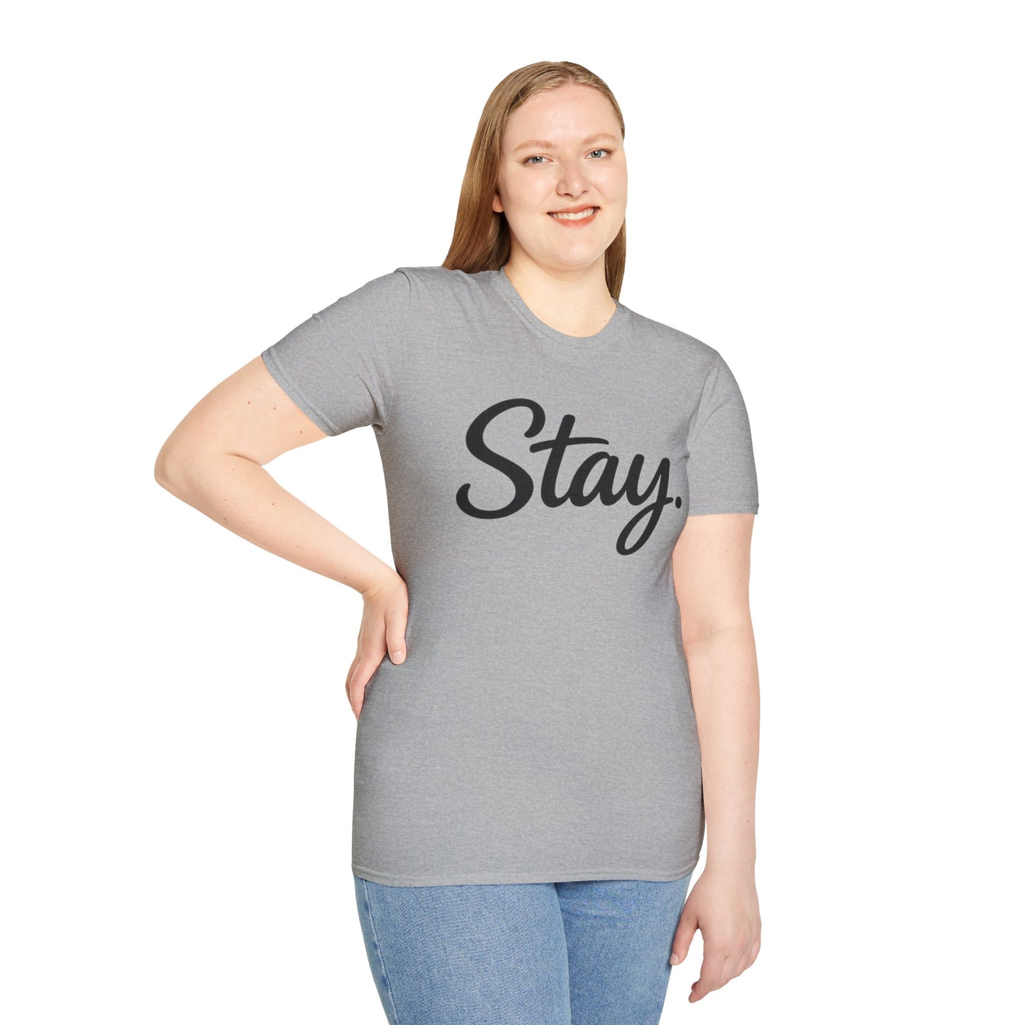 Stay. T-Shirt — 988 Suicide & Crisis Lifeline Awareness Tee