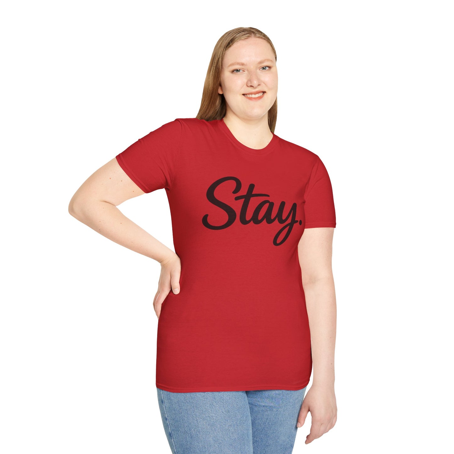 Stay. T-Shirt — 988 Suicide & Crisis Lifeline Awareness Tee