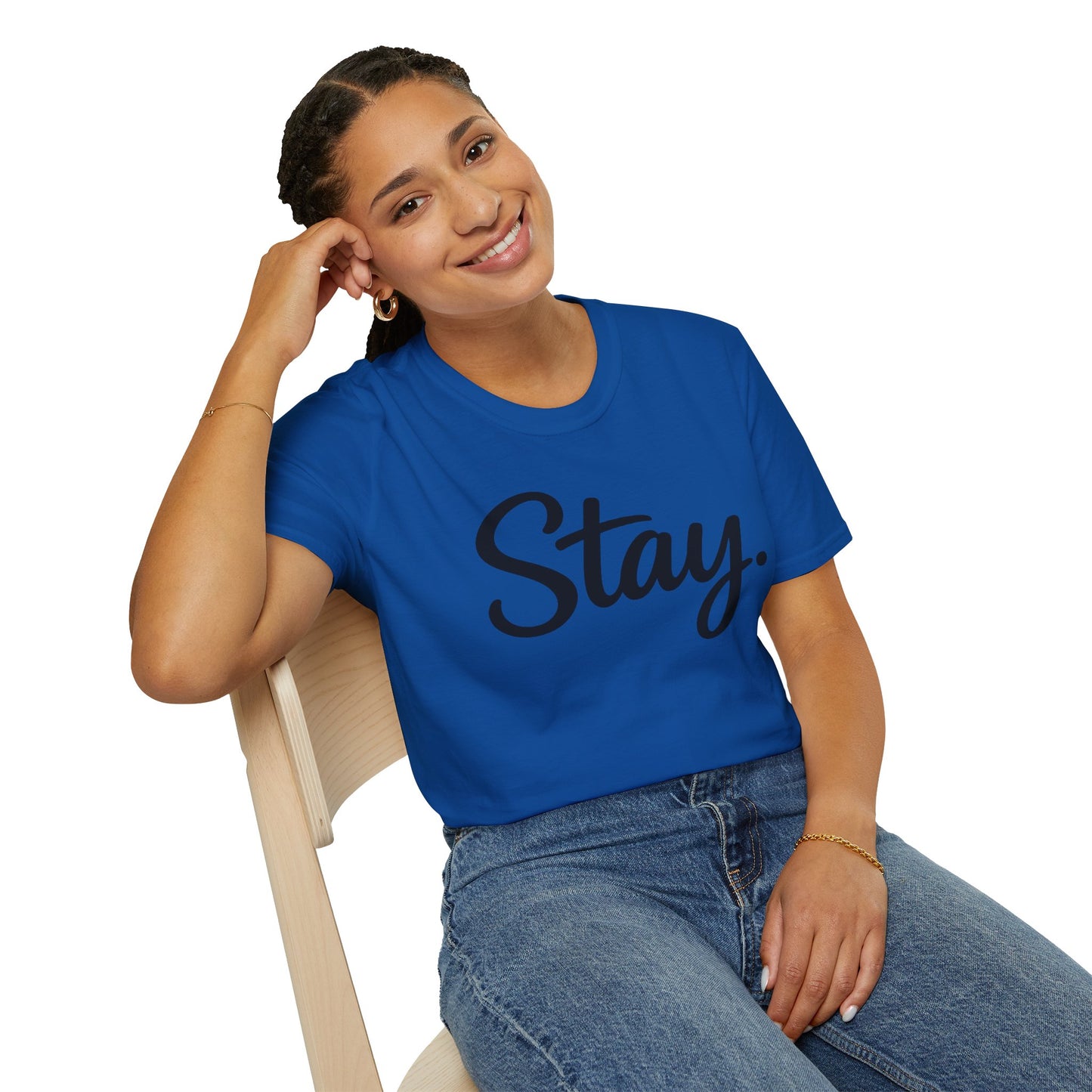 Stay. T-Shirt — 988 Suicide & Crisis Lifeline Awareness Tee