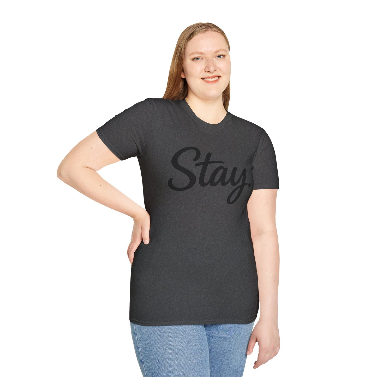 Stay. T-Shirt — 988 Suicide & Crisis Lifeline Awareness Tee