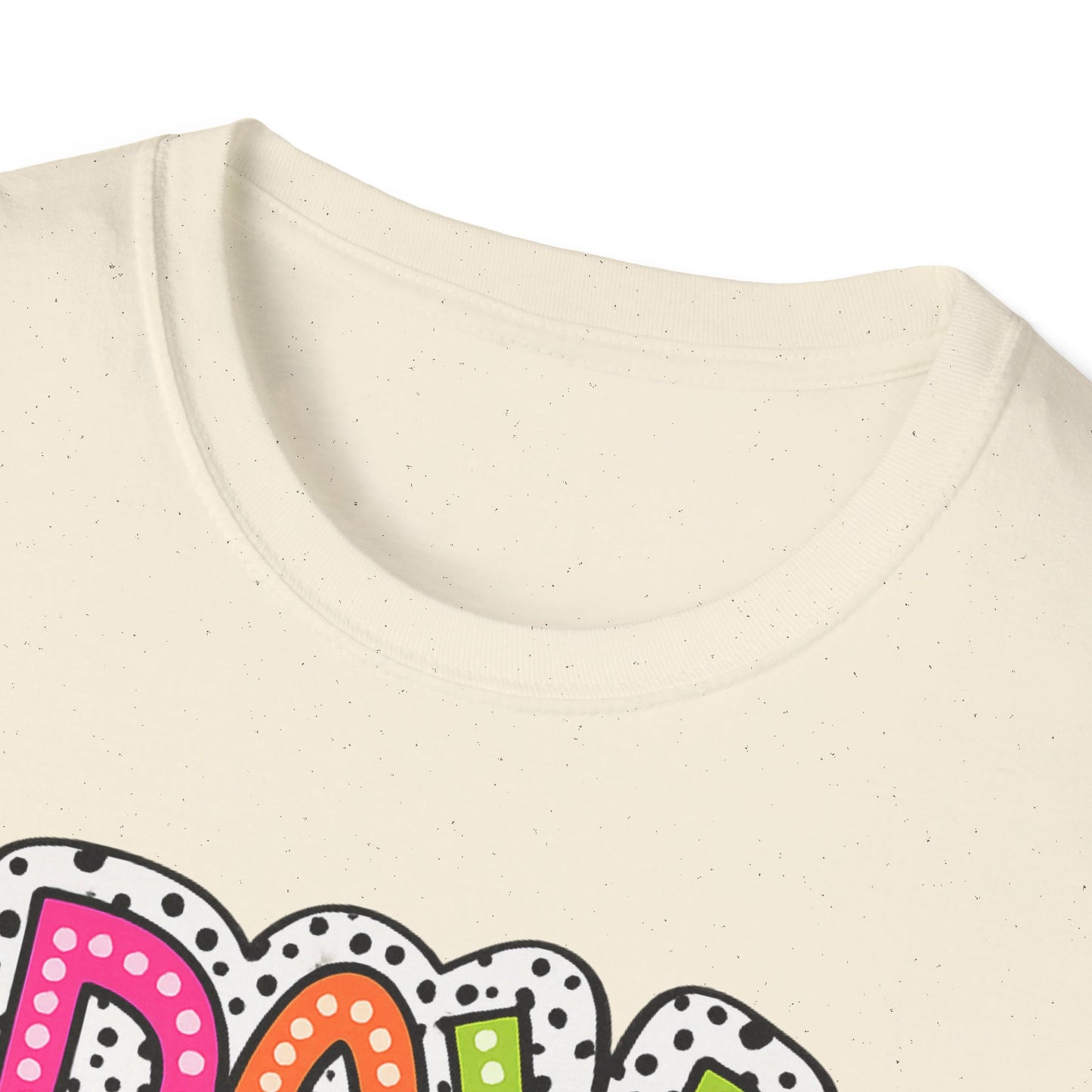 Boy Mama T-Shirt — Colorful Polka Dot Mom Tee