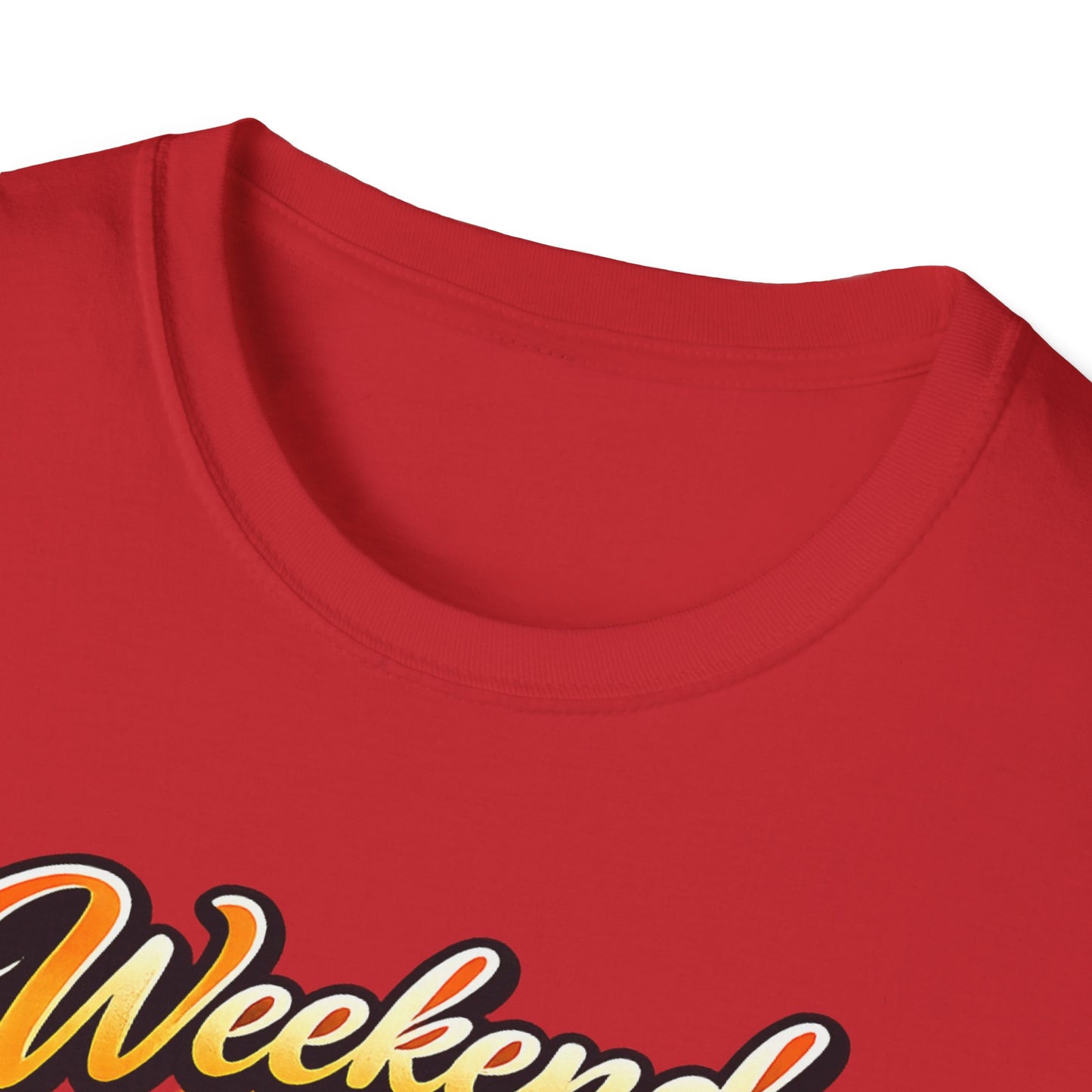 Weekend Hooker Fishing T-Shirt — Bass Sunset Angler Tee