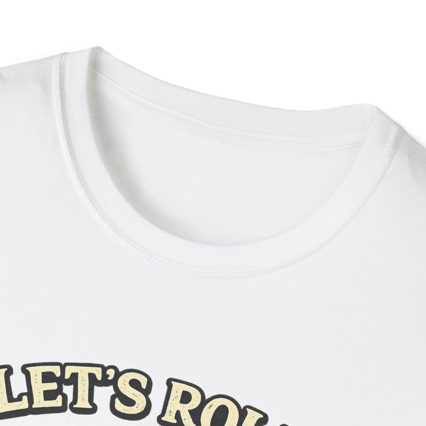 Unisex Raccoon "Let's Roll Butthole" Softstyle T-Shirt