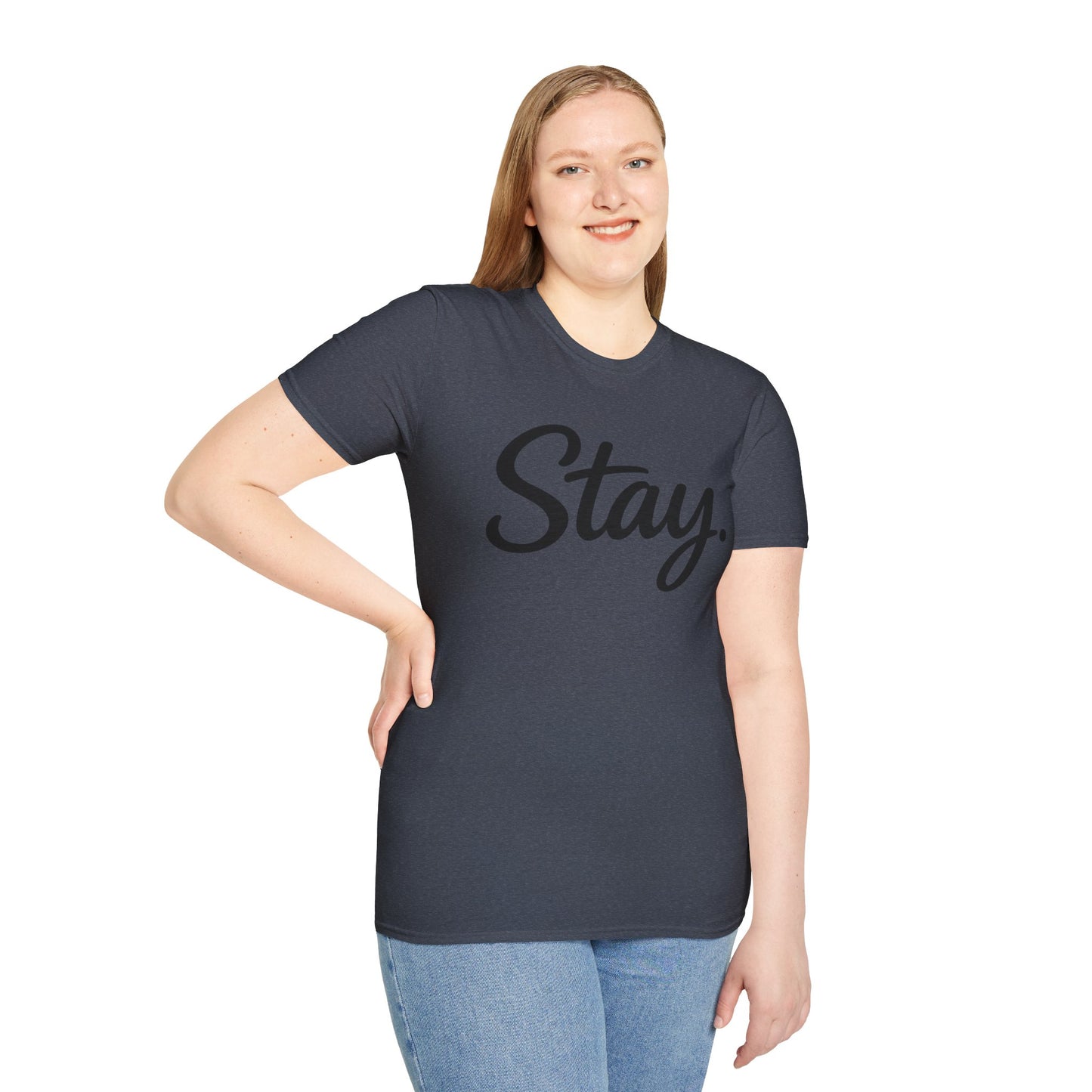 Stay. T-Shirt — 988 Suicide & Crisis Lifeline Awareness Tee
