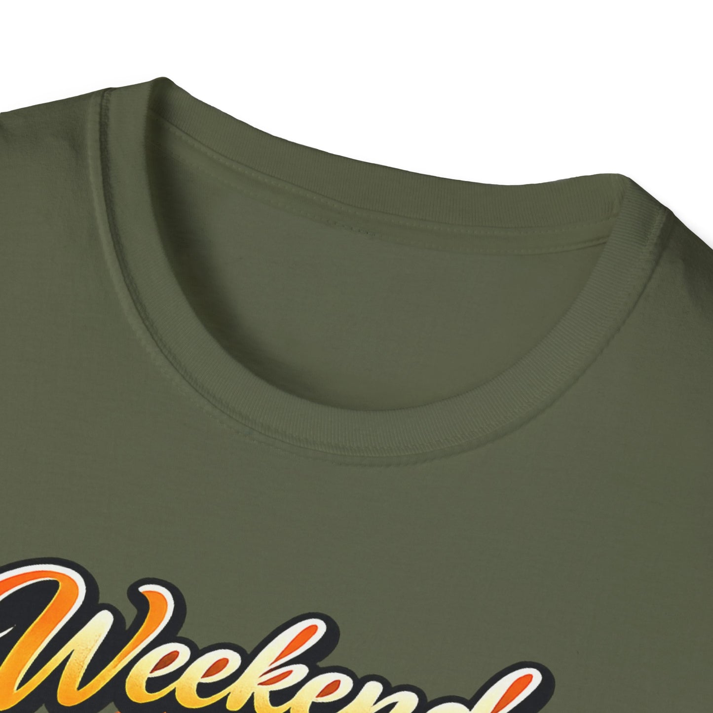 Weekend Hooker Fishing T-Shirt — Bass Sunset Angler Tee