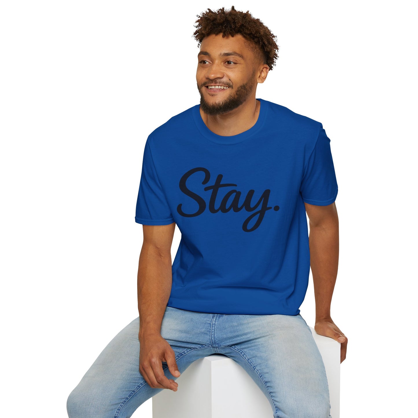 Stay. T-Shirt — 988 Suicide & Crisis Lifeline Awareness Tee