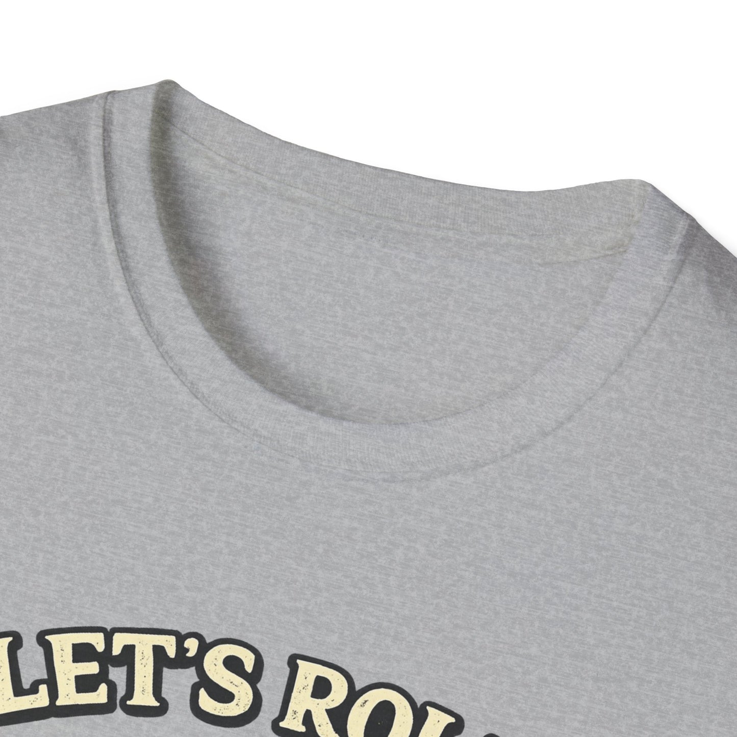 Unisex Raccoon "Let's Roll Butthole" Softstyle T-Shirt