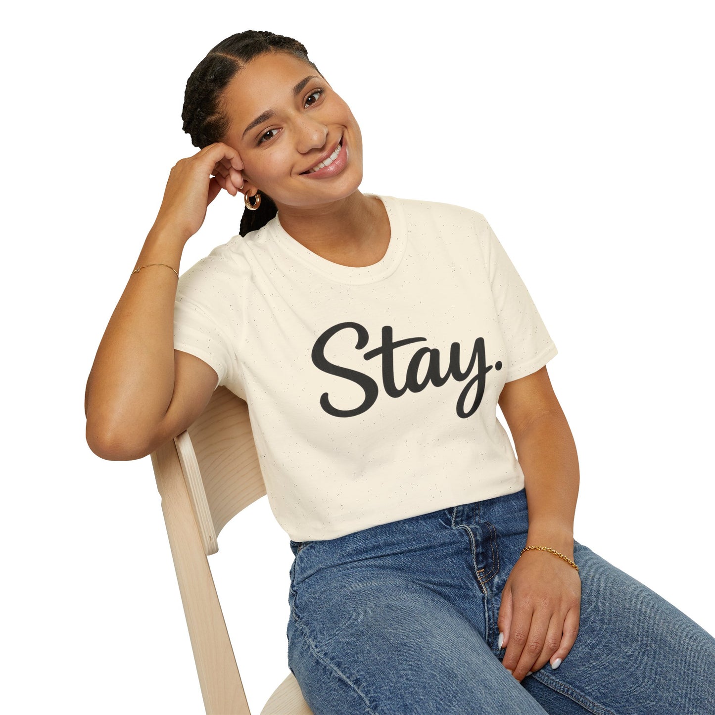 Stay. T-Shirt — 988 Suicide & Crisis Lifeline Awareness Tee