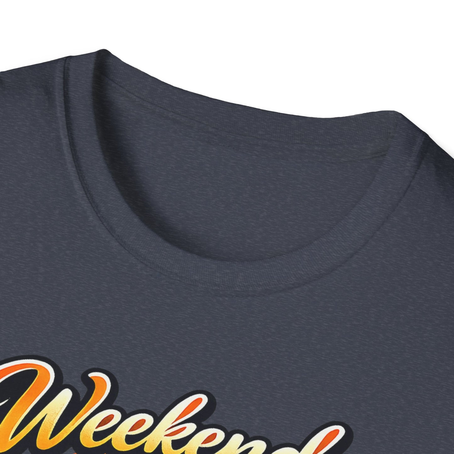 Weekend Hooker Fishing T-Shirt — Bass Sunset Angler Tee
