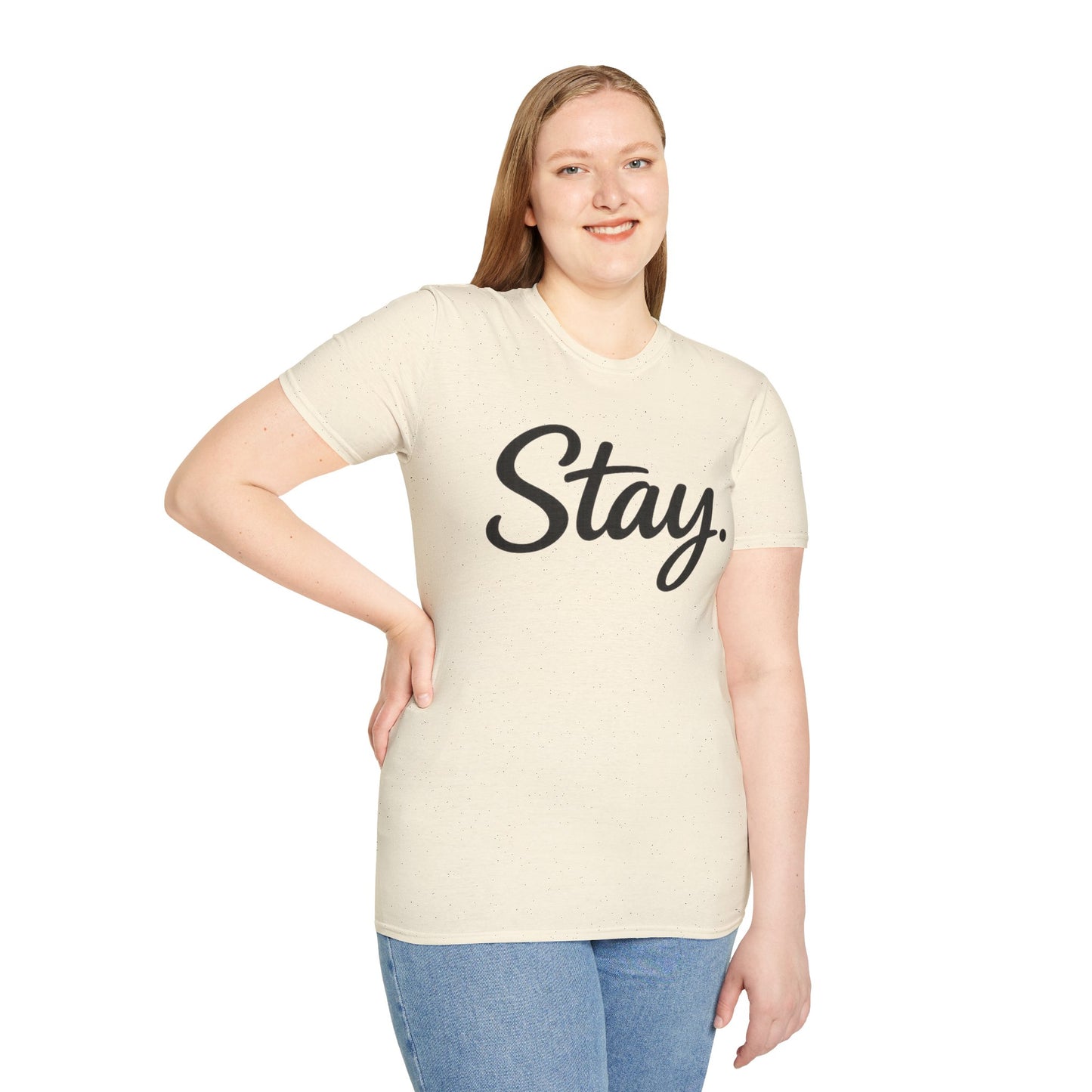 Stay. T-Shirt — 988 Suicide & Crisis Lifeline Awareness Tee
