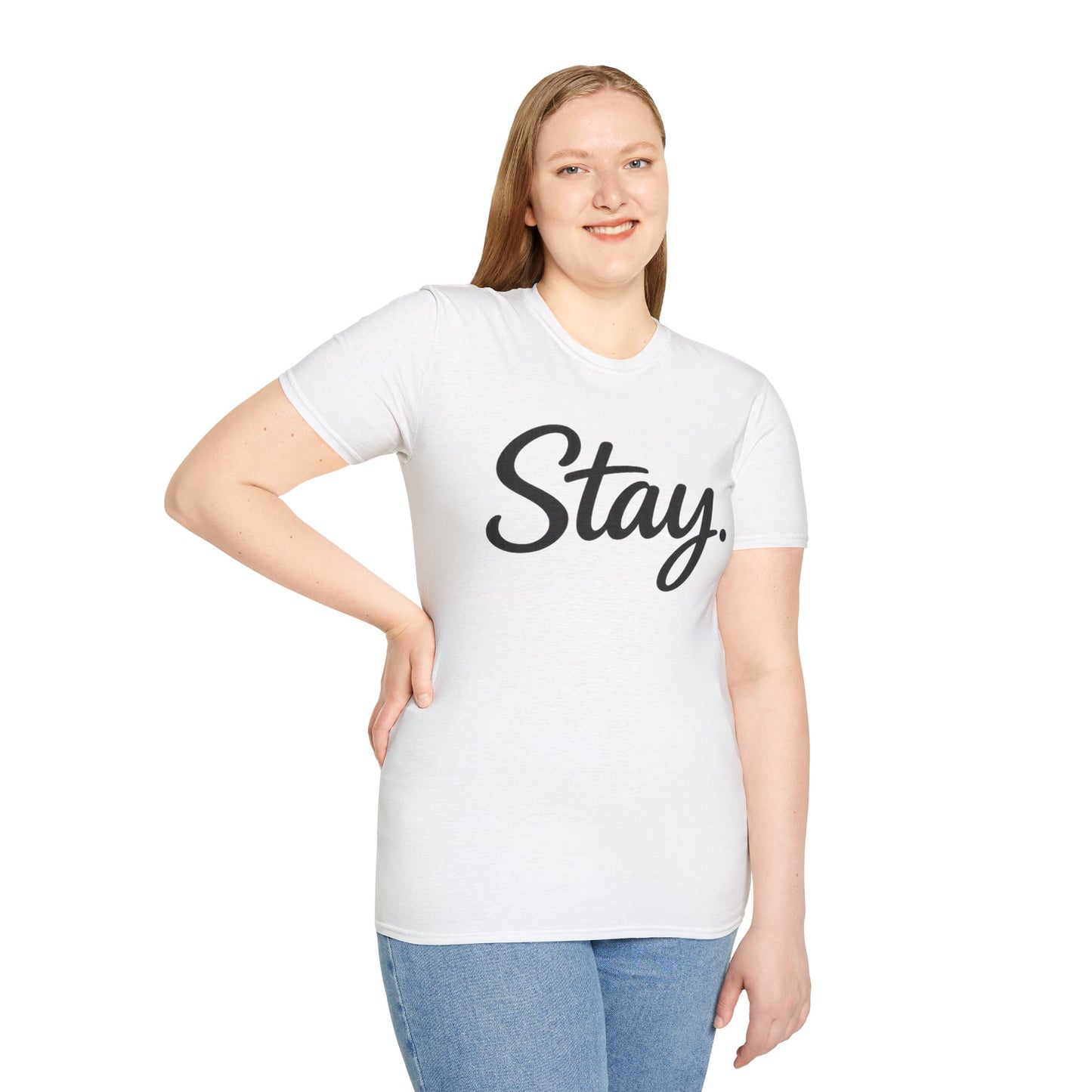 Stay. T-Shirt — 988 Suicide & Crisis Lifeline Awareness Tee