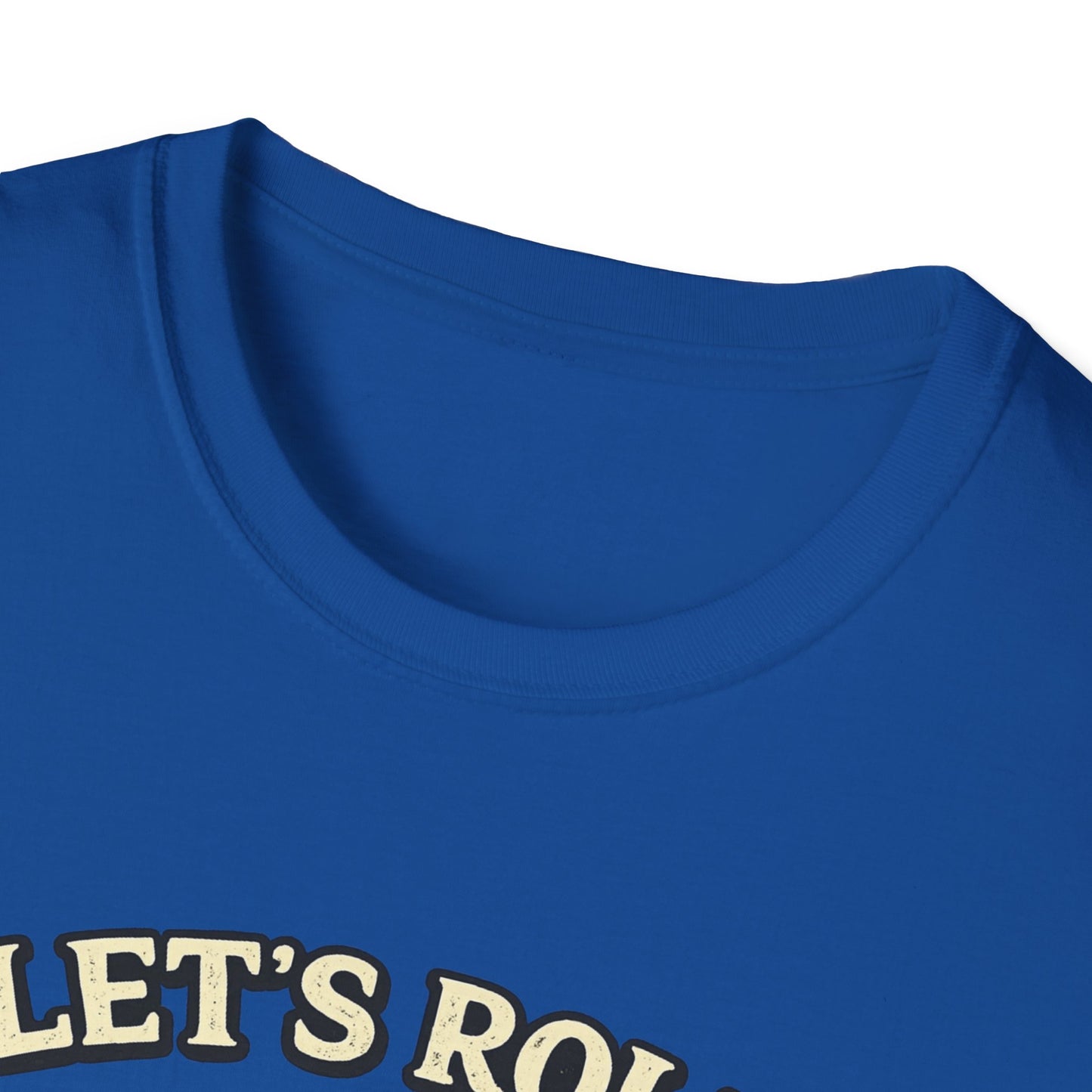 Unisex Raccoon "Let's Roll Butthole" Softstyle T-Shirt